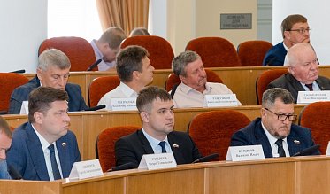 Заседание Законодательного Собрания Оренбургской области